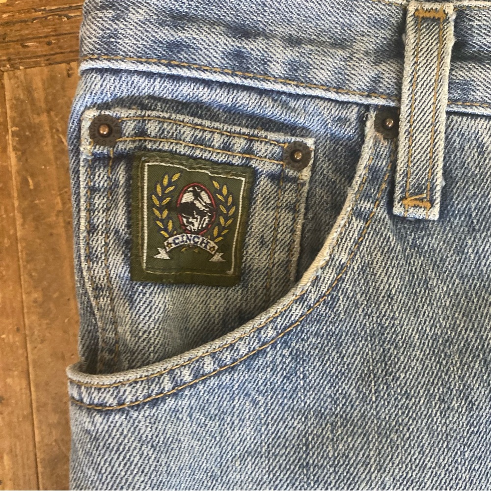 CINCH 38 X 36 GREEN LABEL STRAIGHT LEG BLUE JEANS